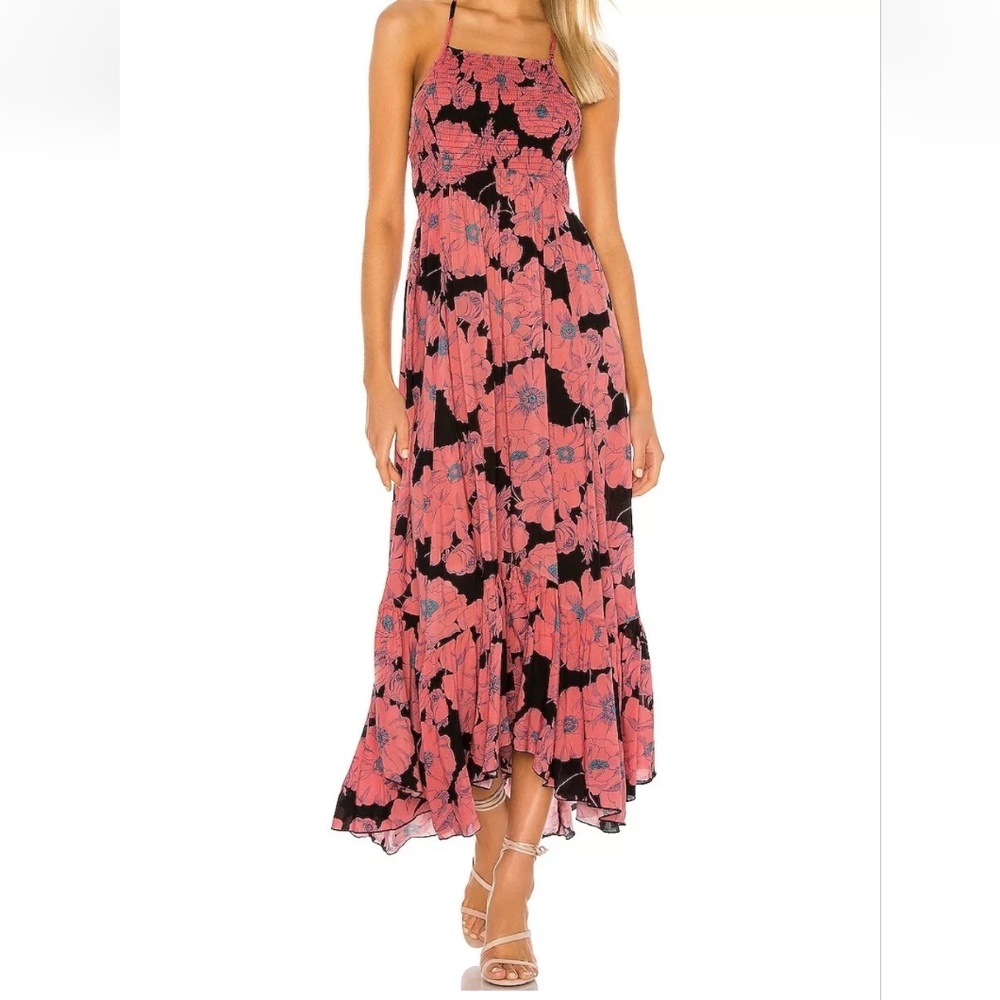 NWT Free People Heatwave Print Maxi Dress